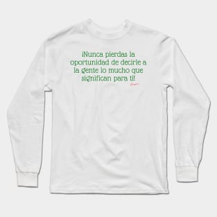 Gente Amable Long Sleeve T-Shirt